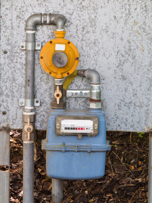 Gas Line Installation-External Gas Meter-National Economy Plumbers New Orleans