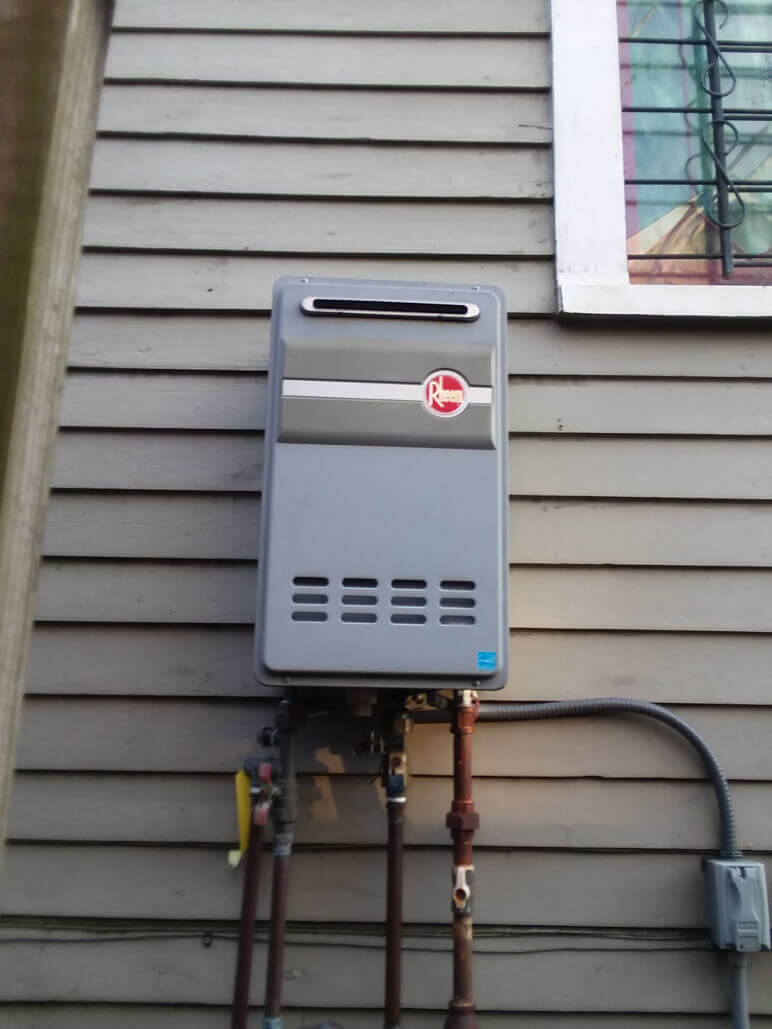 Tankless Water Heater Installation-National Economy Plumbers New Orleans